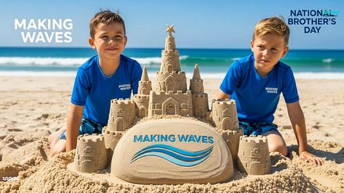 Let's make some Waves 🌊 today - 

It’s Brother’s Day! 👦🧒
AI created this wave of sibling love. 
Best brother memory? 

Did Yo...