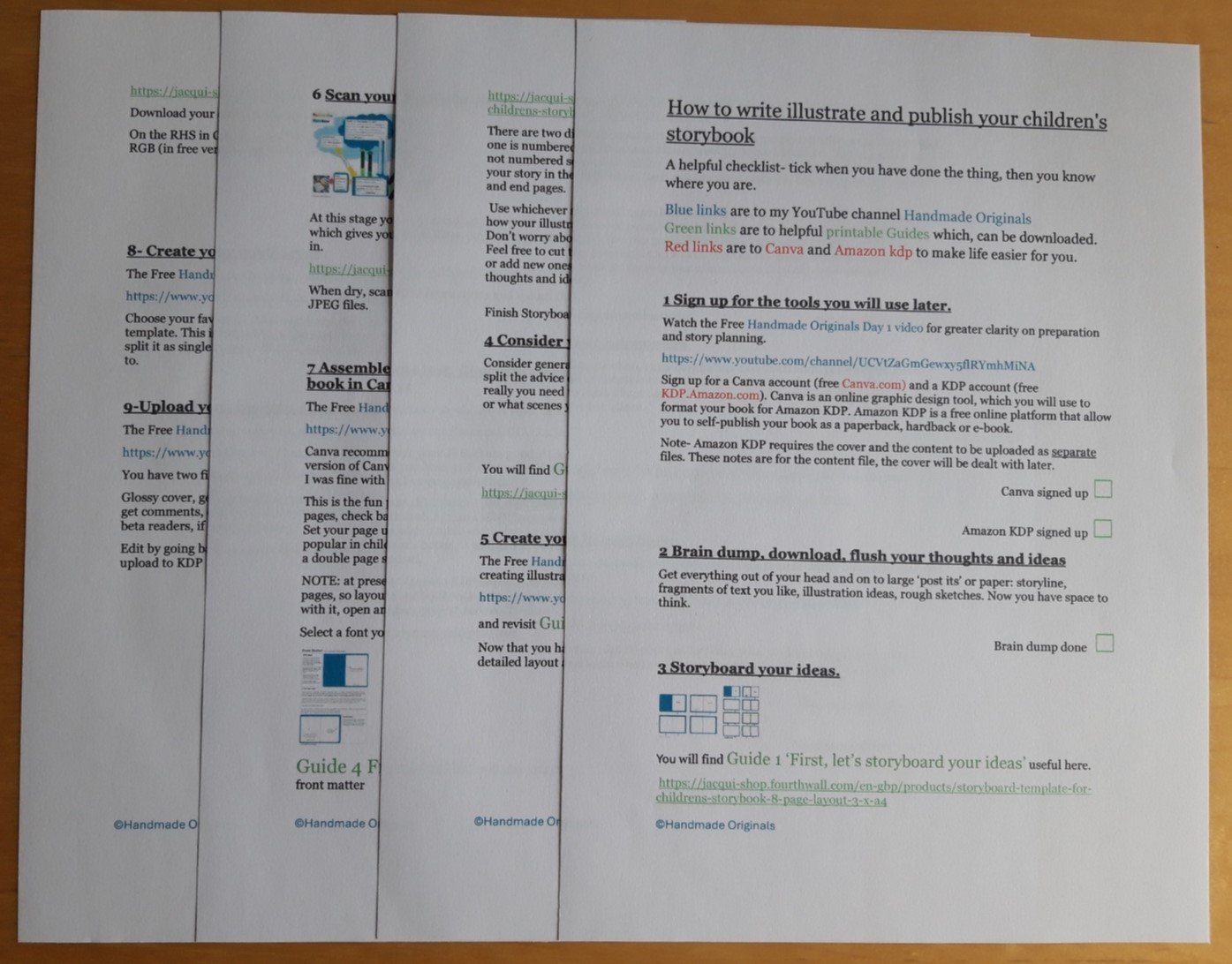 Free gift- Checklist of steps to get your book published. product image (1)