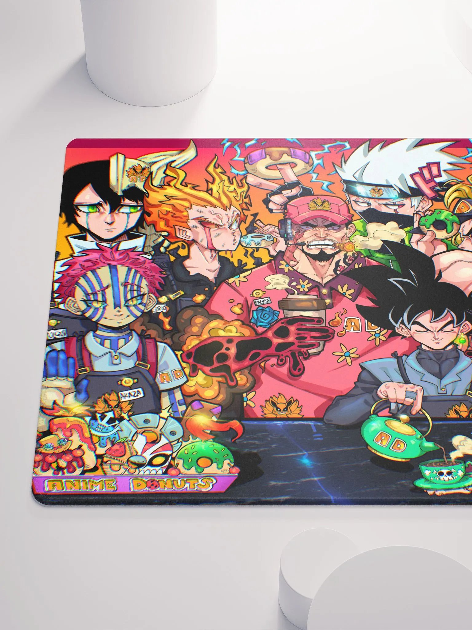 Anime Donuts Gaming Mousepad product image (6)