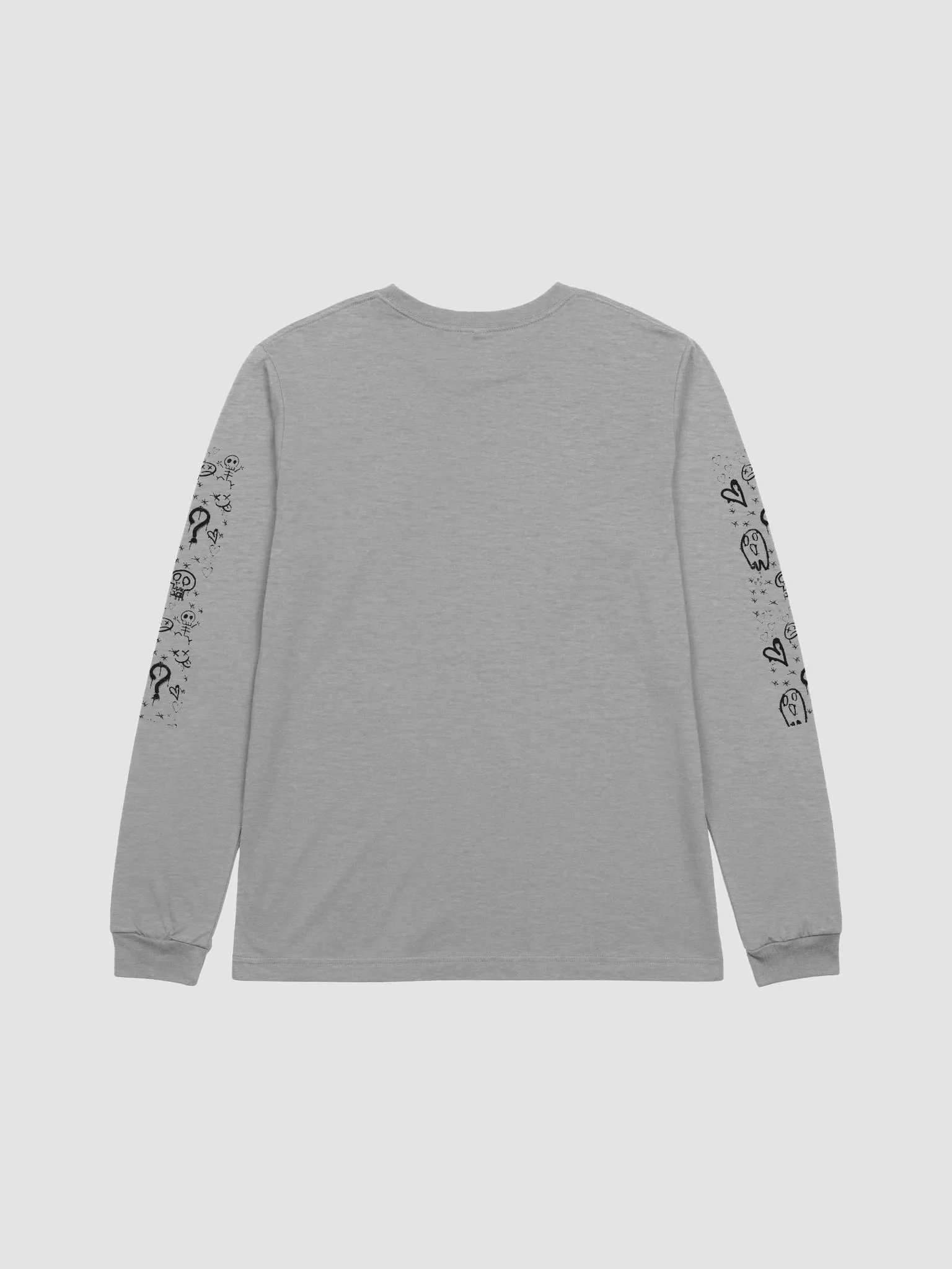 Misfits - Graphic Long Sleeve Tee - Grey product image (2)