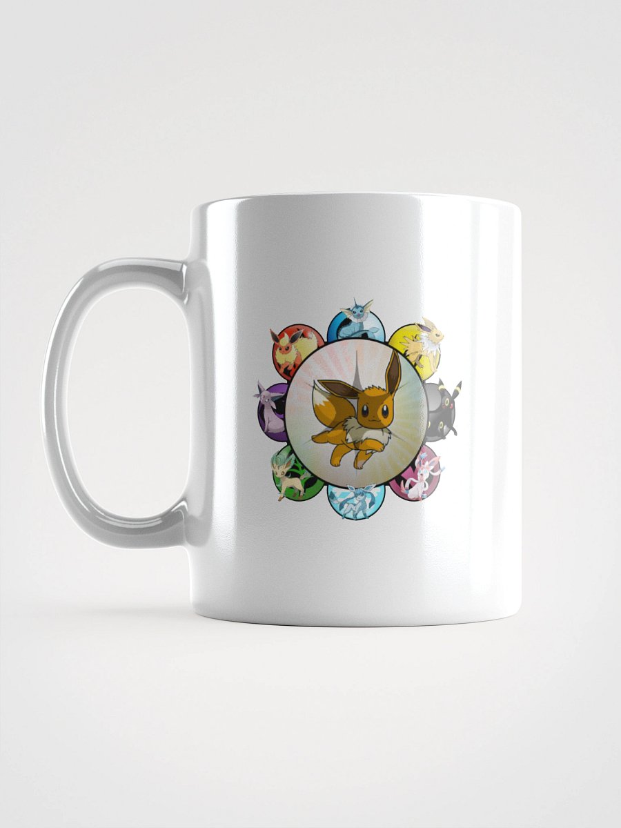 Eevee Evolution Circle Glossy Mug product image (17)