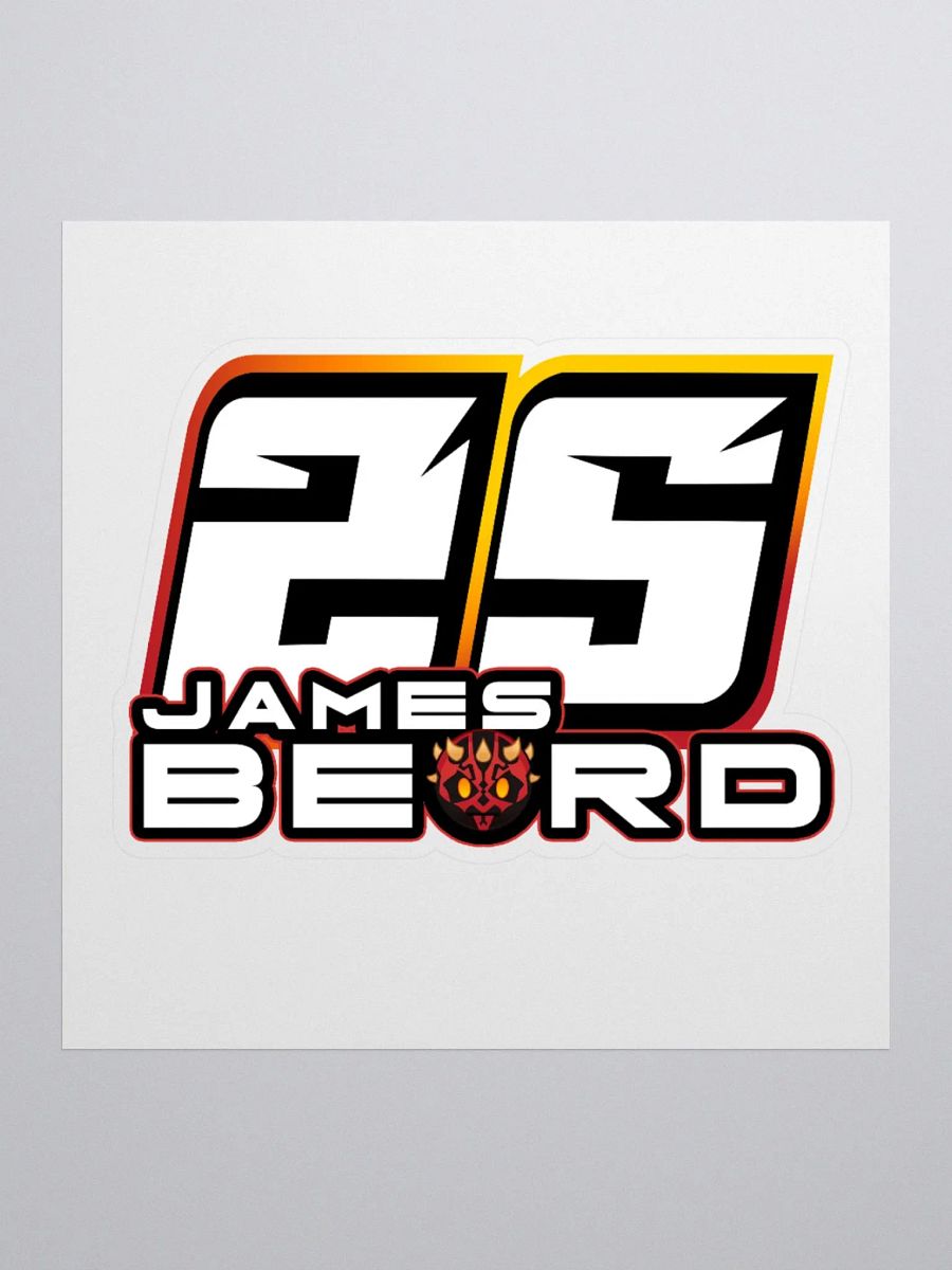 25 James Beard Window Decal product image (2)