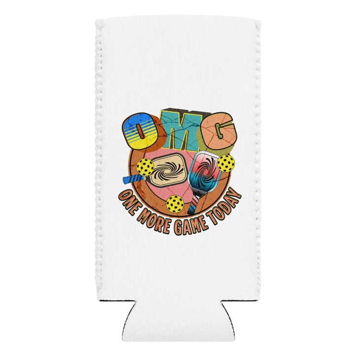 OMG One More Game Today Pickleball Party Can Cooler product image (2)