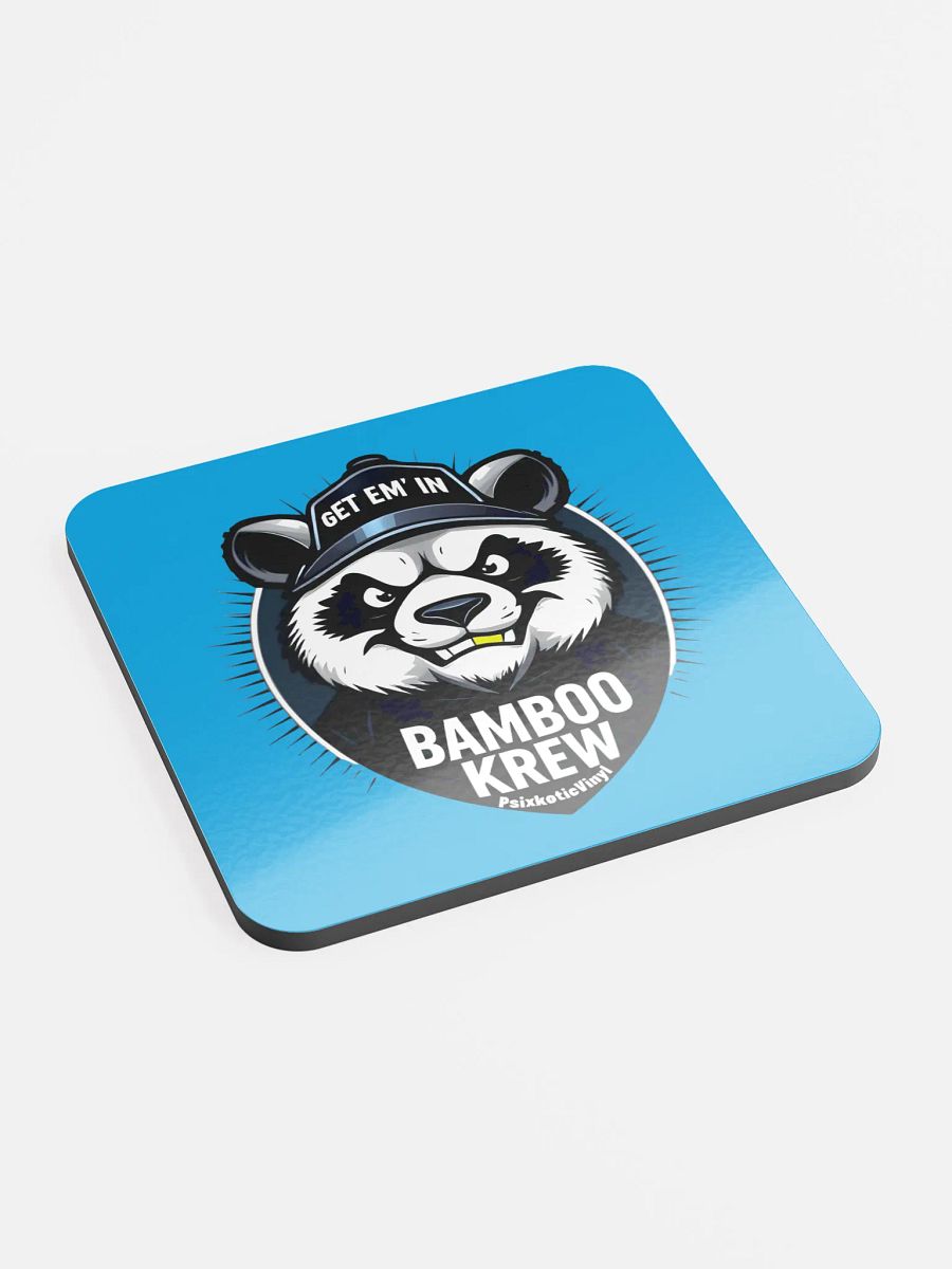 BAMBOO KREW Panda Shield Coaster product image (2)