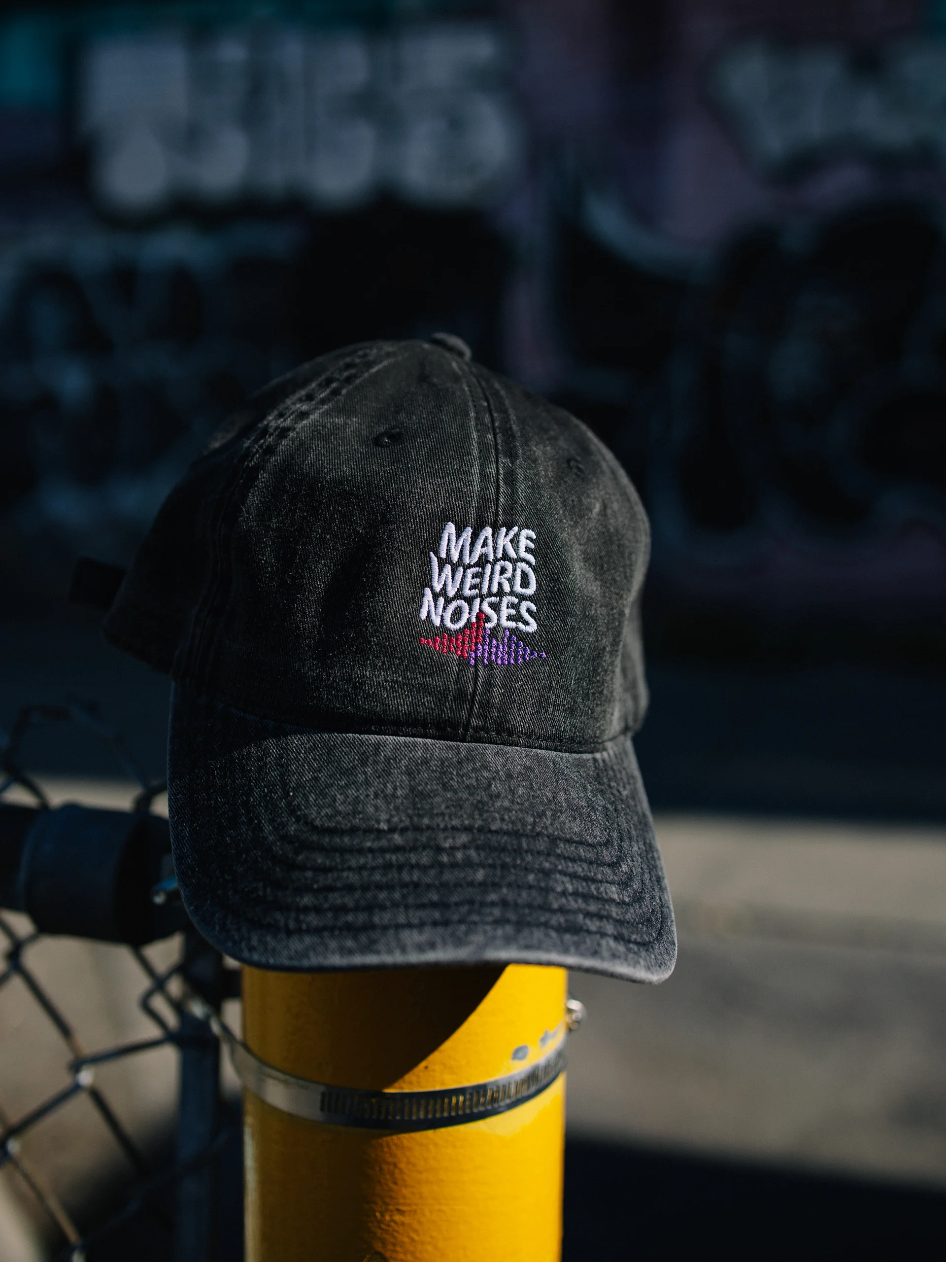 Make Weird Noises Vintage Cap product image (2)