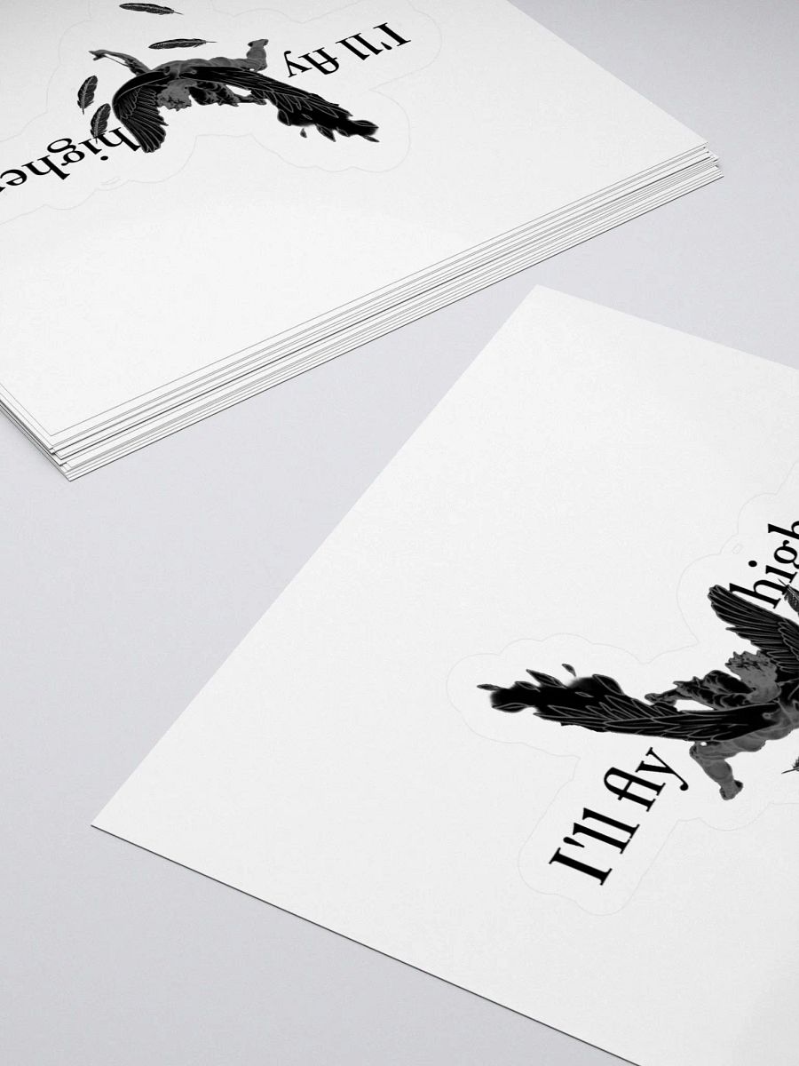 Icarus: "I'll fly higher" Sticker product image (11)