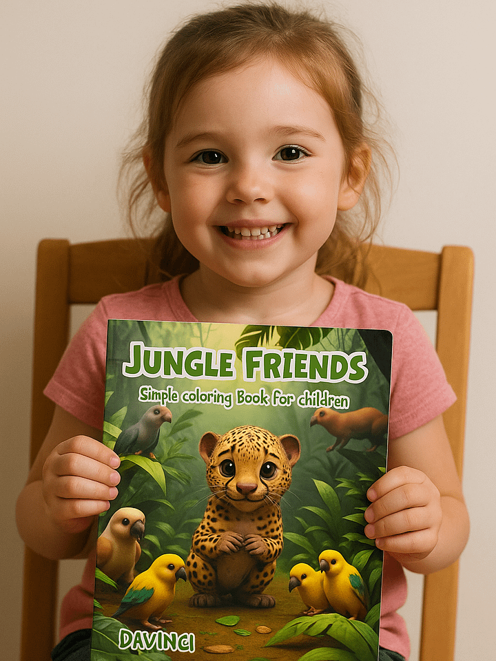 Adorable Animal Coloring Book product image (1)