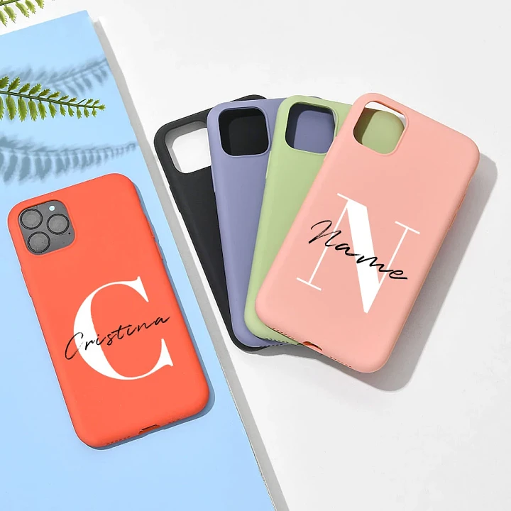 Customized Capital Letter Phone Case for iPhone product image (1)