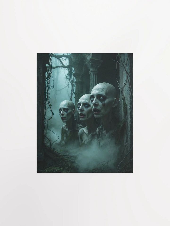 Spectral Faces Matte Poster product image (5)