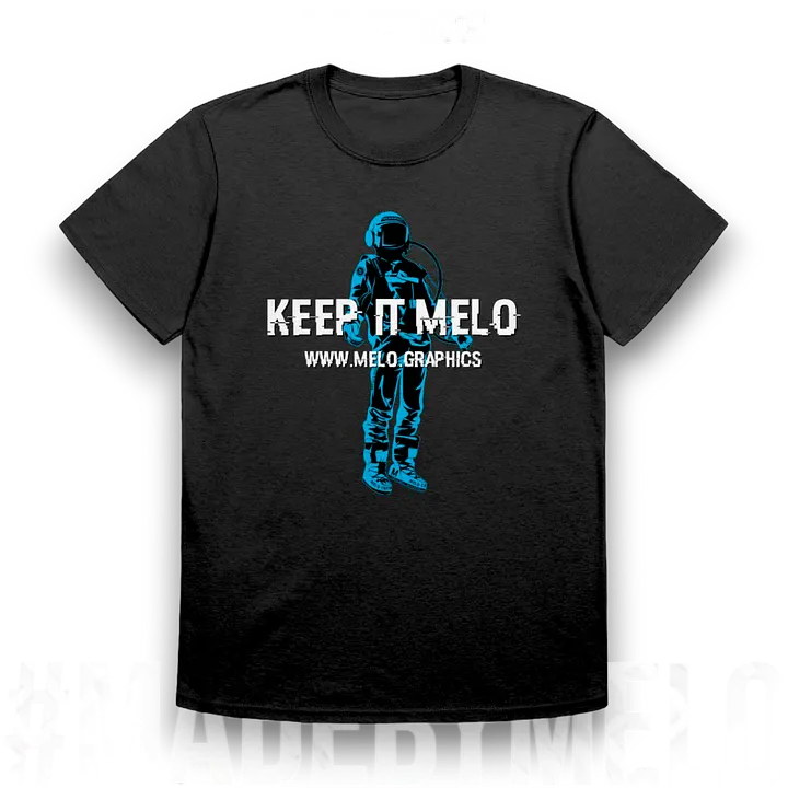 Keep it MELO Spacefarer - Basic T-Shirt | #MadeByMELO product image (1)