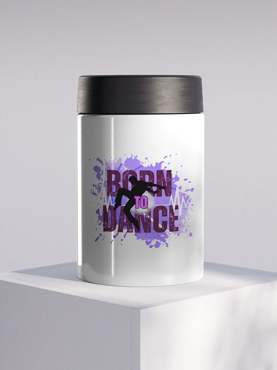 Create Greatness + Born to Dance Splash His Silhouette Stainless Steel Koozie product image (1)