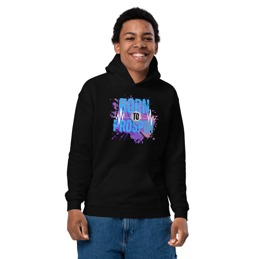 Born to Prosper Youth Hoodie product image (7)