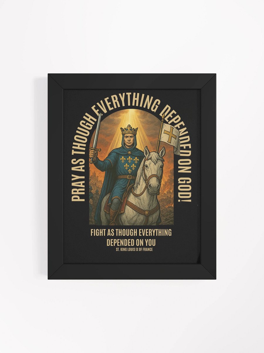 King Louis IX Framed Poster product image (28)