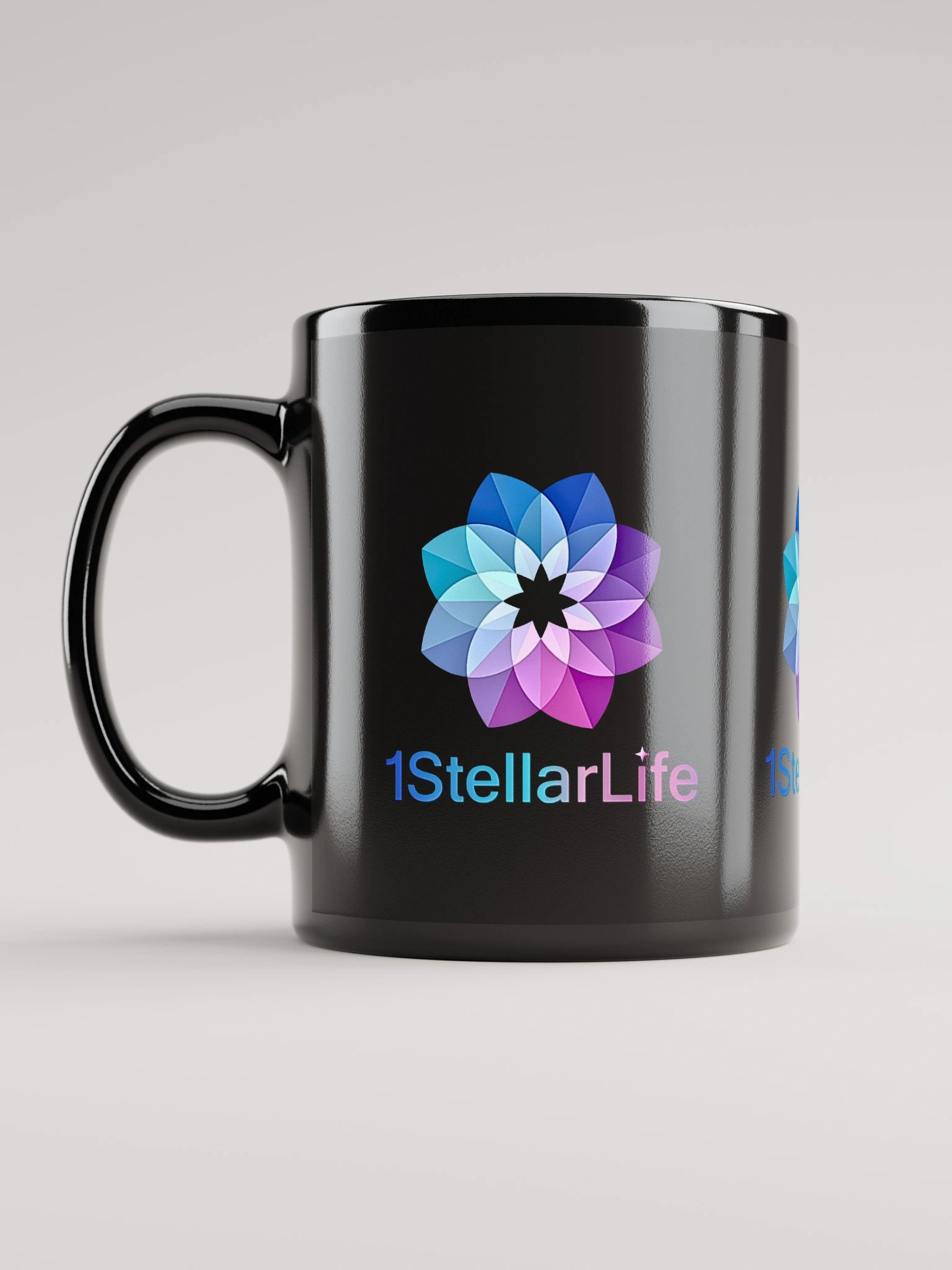 1StellarLife Black Glossy Mug product image (11)