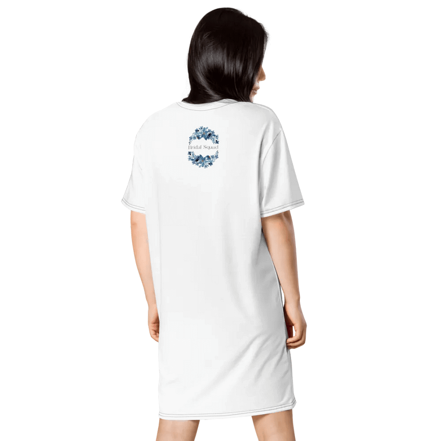 Bridal Squad T-Shirt 009 Blue Logo Dress product image (4)