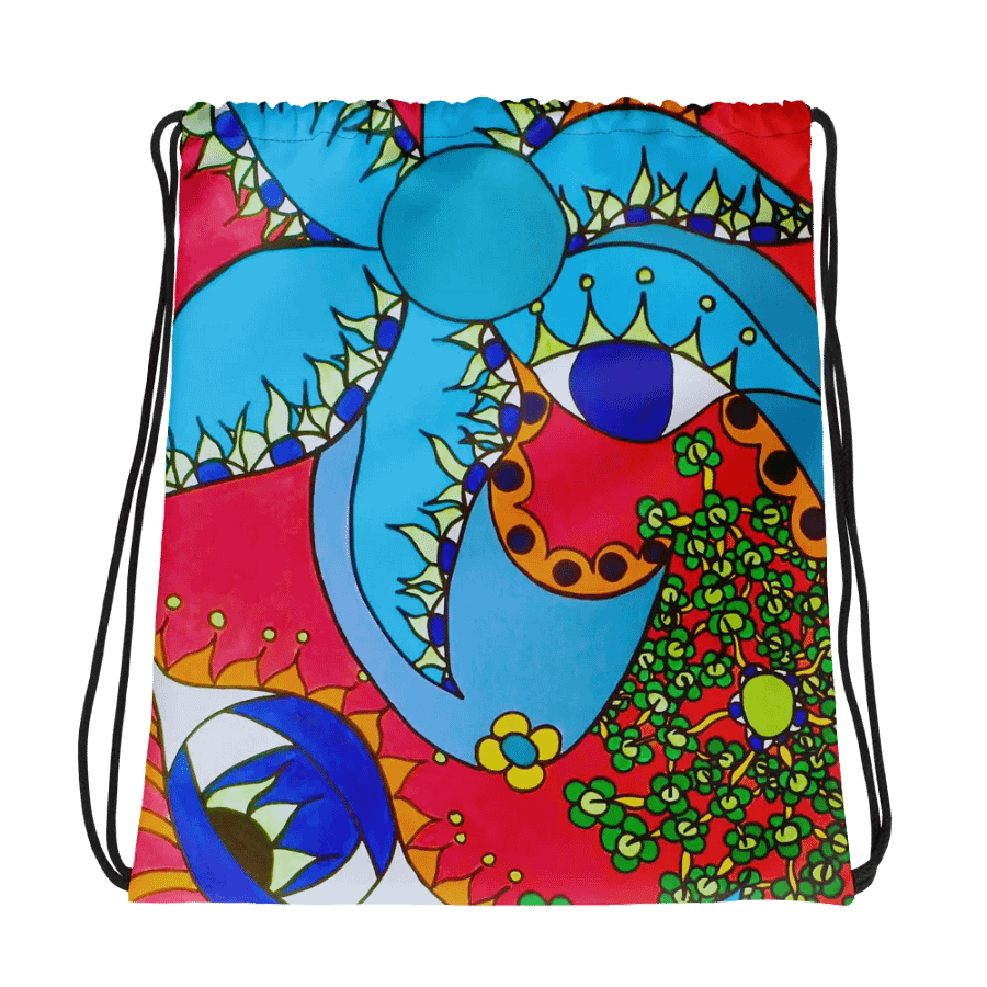 Ethereal Vision All-Over Print Drawstring Bag product image (2)