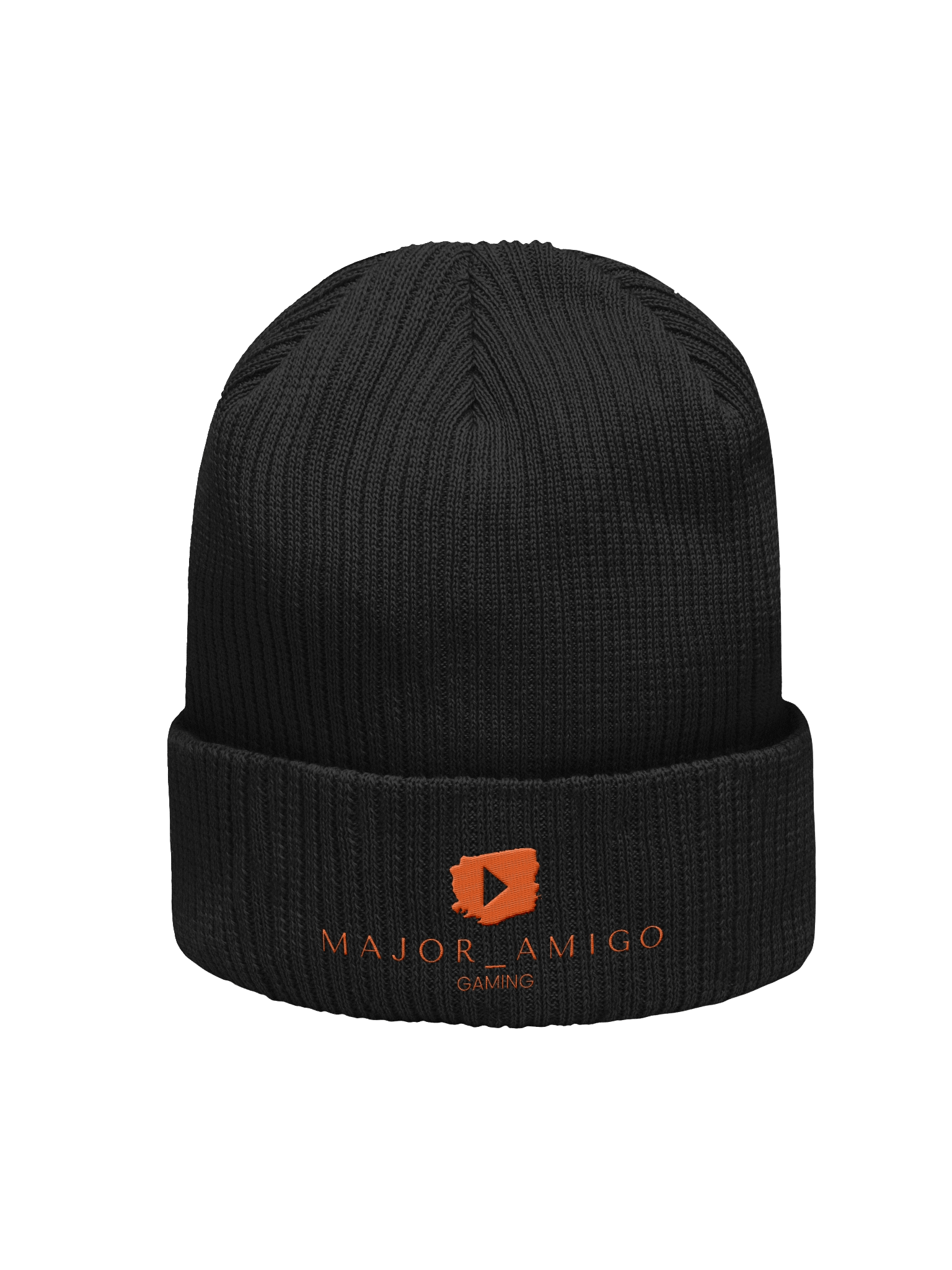 MajorAmigoGaming Logo – Bio-Ribbed Beanie product image (4)