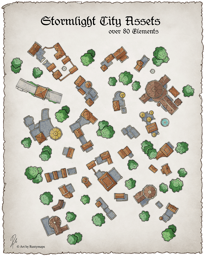 Stormlight City Assets product image (1)