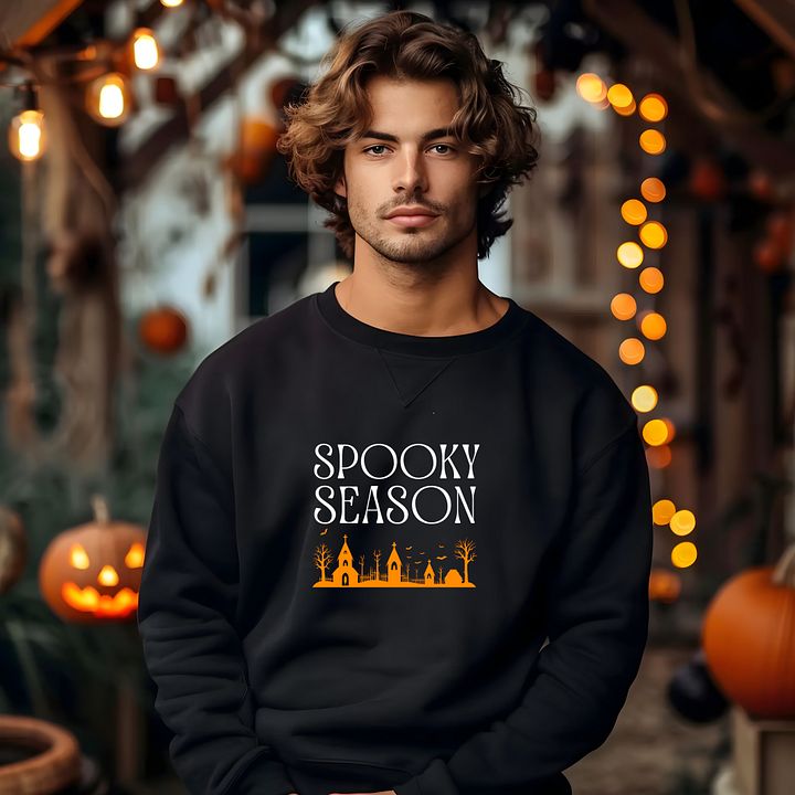 Spooky Season Village Crewneck product image (1)