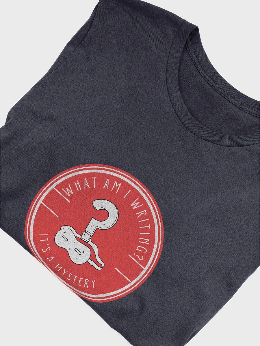 What am I Writing? It's a Mystery Navy T-shirt product image (5)