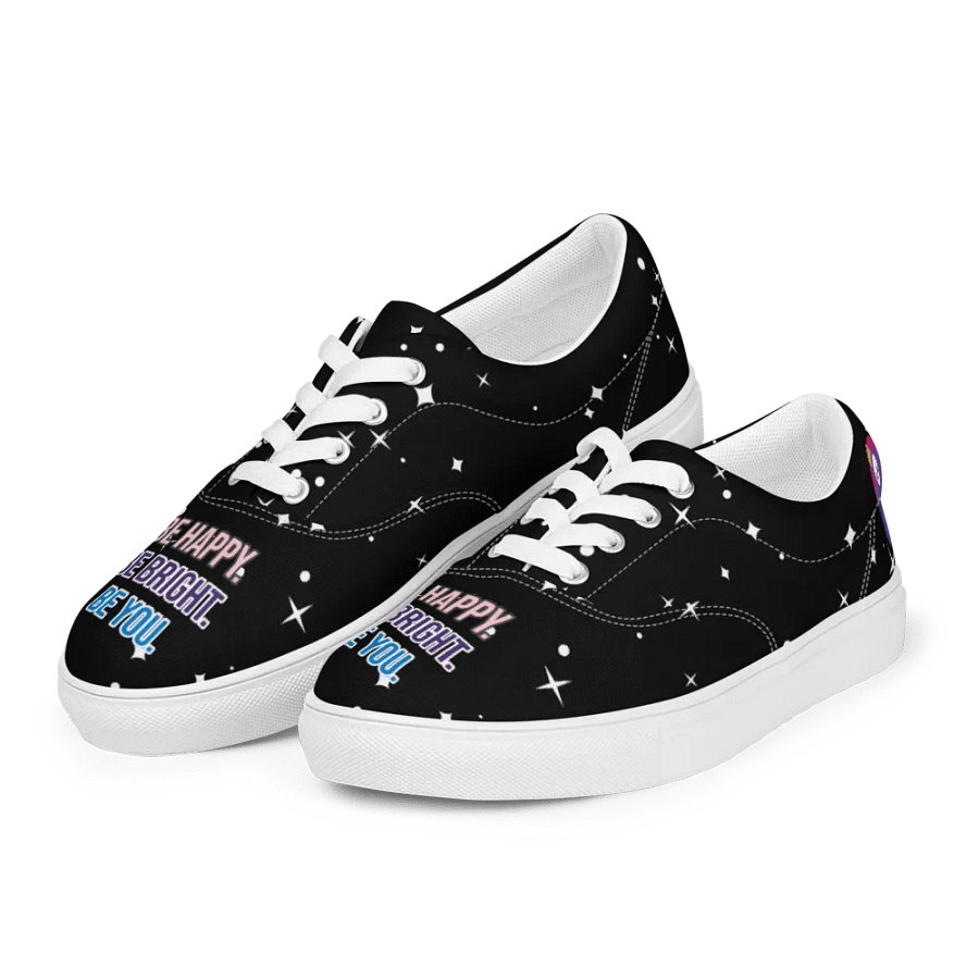 Bisexual Canvas Lace-up Shoes (W) product image (9)