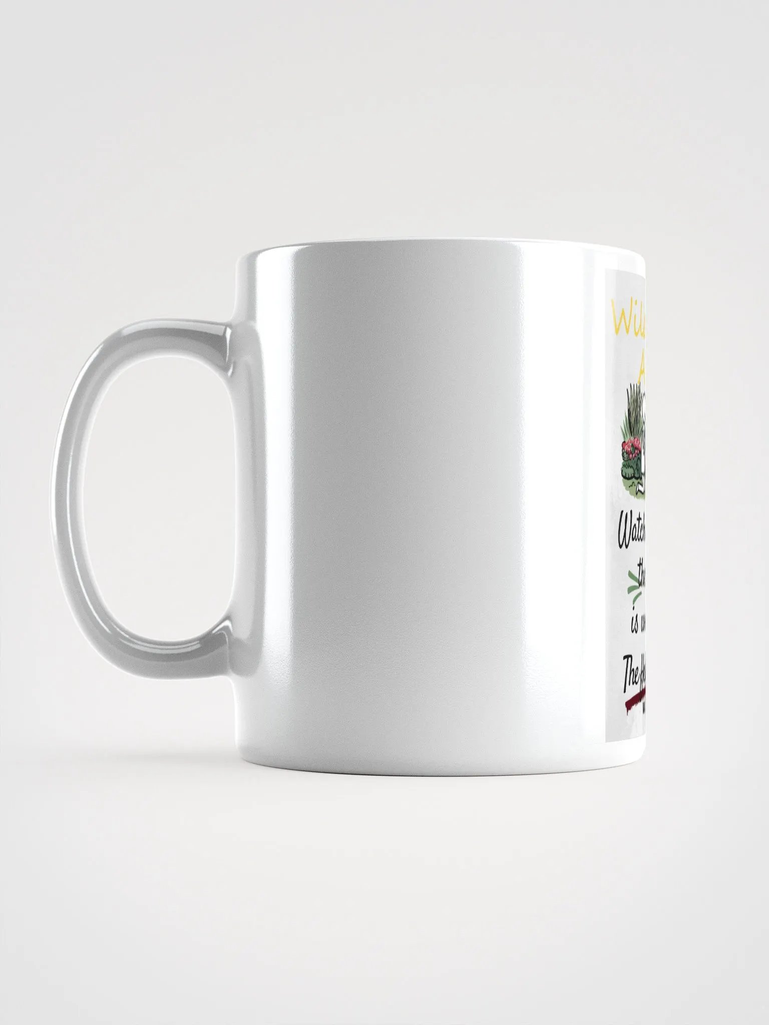 White Wilderness Army Watch & Pray Glossy Mug product image (6)
