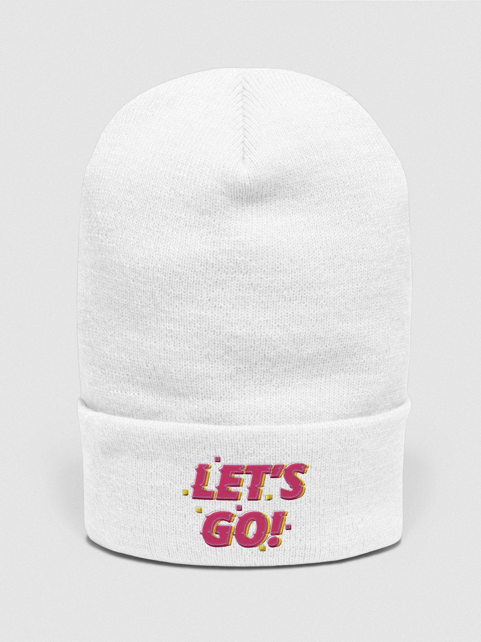 Energize Let's Go! Cuffed Beanie product image (4)