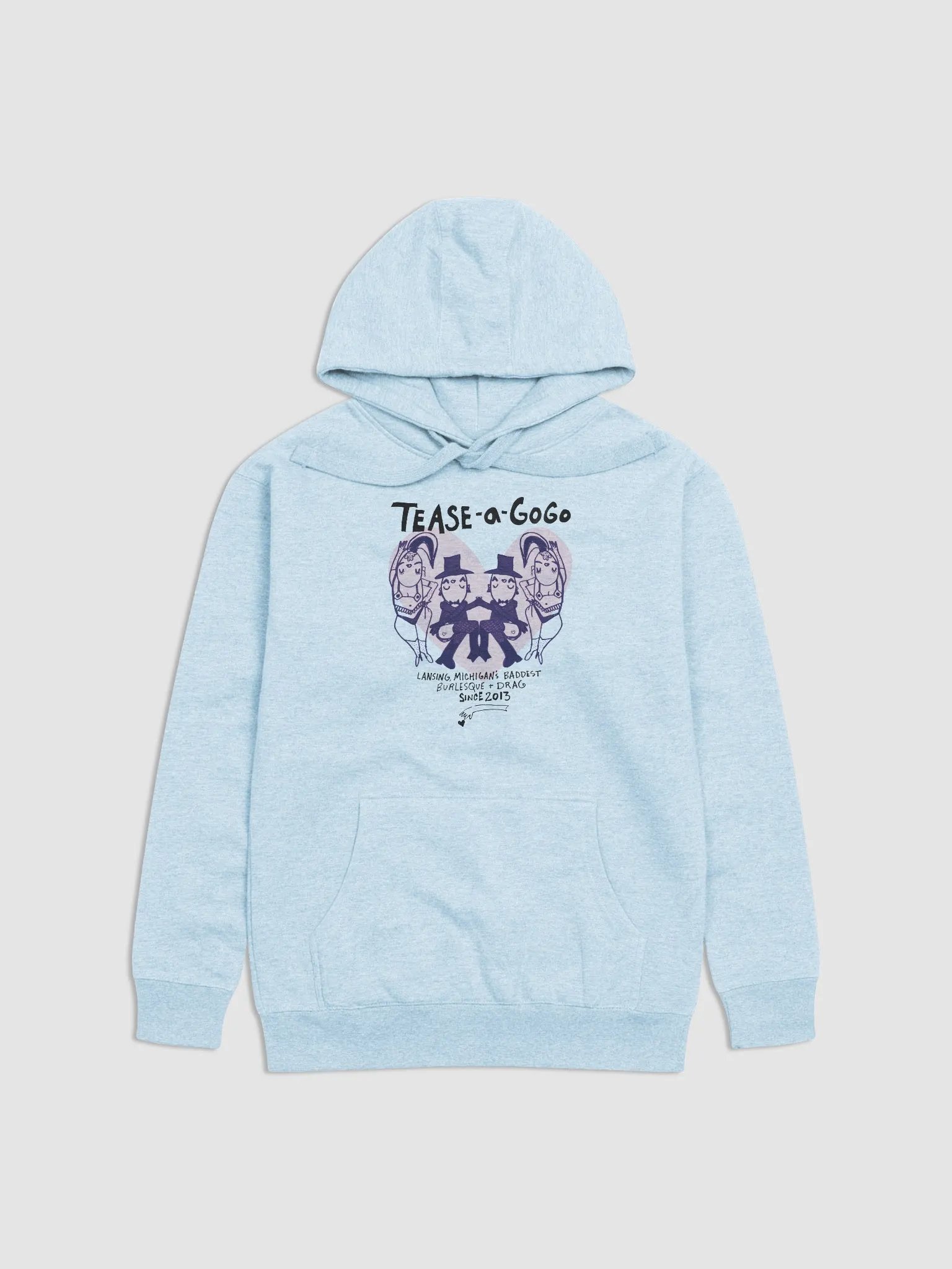Tease Logo Mirror Love Hoodie product image (1)