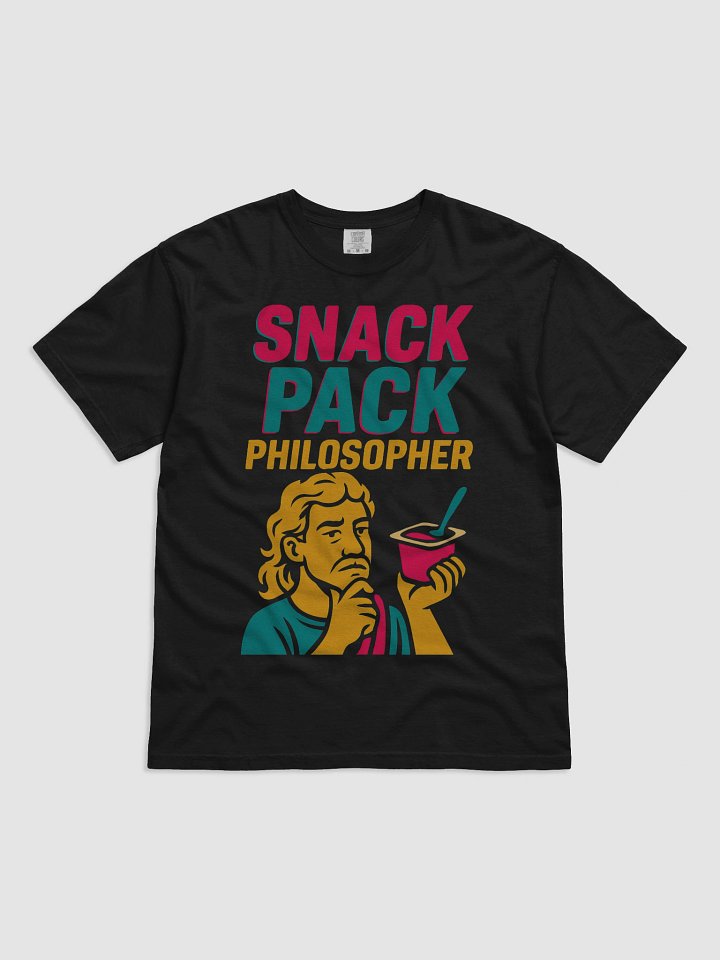 Snack Pack Philosopher T-Shirt product image (1)