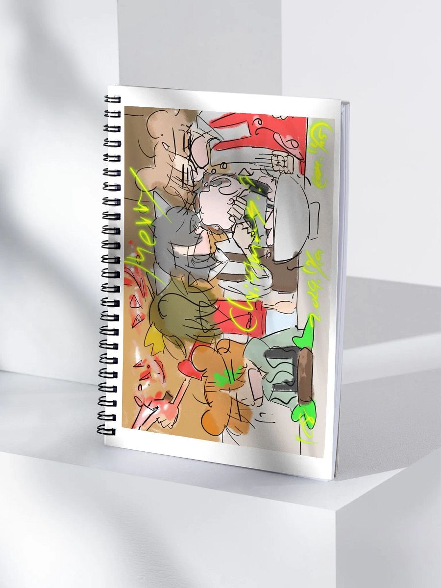 Finding a new member for this blog Christmas notebook product image (3)