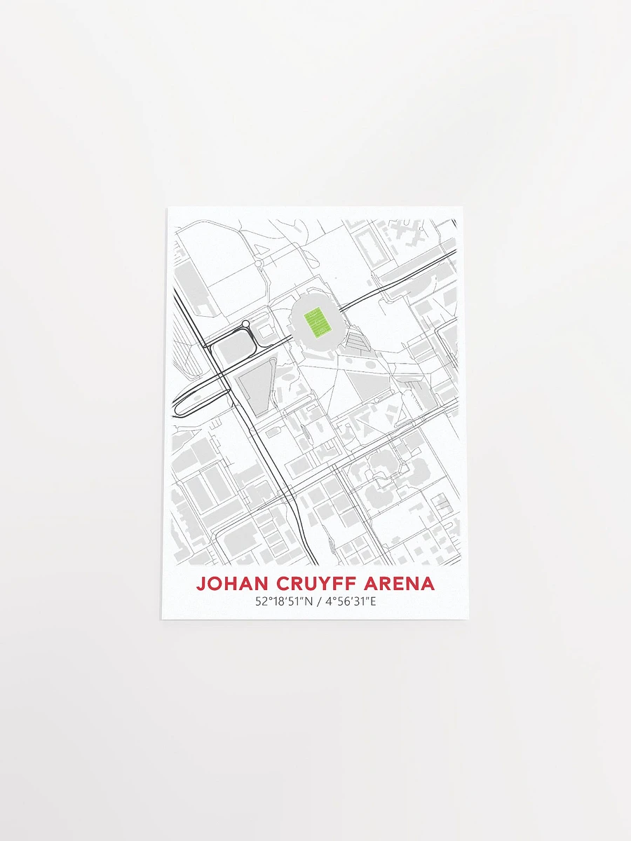 AFC Ajax Stadium Map Design Poster product image (19)