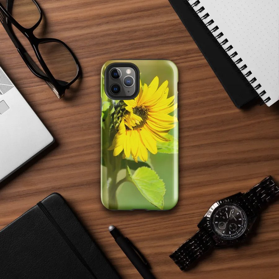 Tough Case iPhone®: Sunflower in early autumn product image (7)