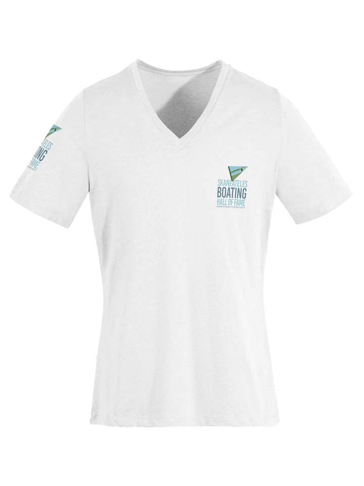 BHOF Sailboat Triangular Logo Women's V-Neck T-Shirt product image (1)
