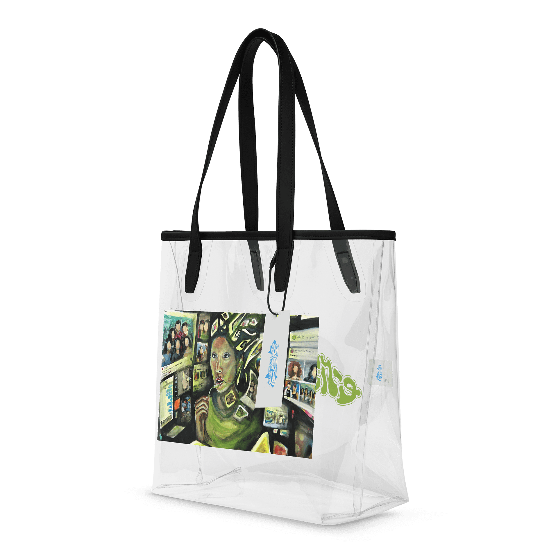 IS ANYONE THERE? - Clear Tote Bag product image (4)