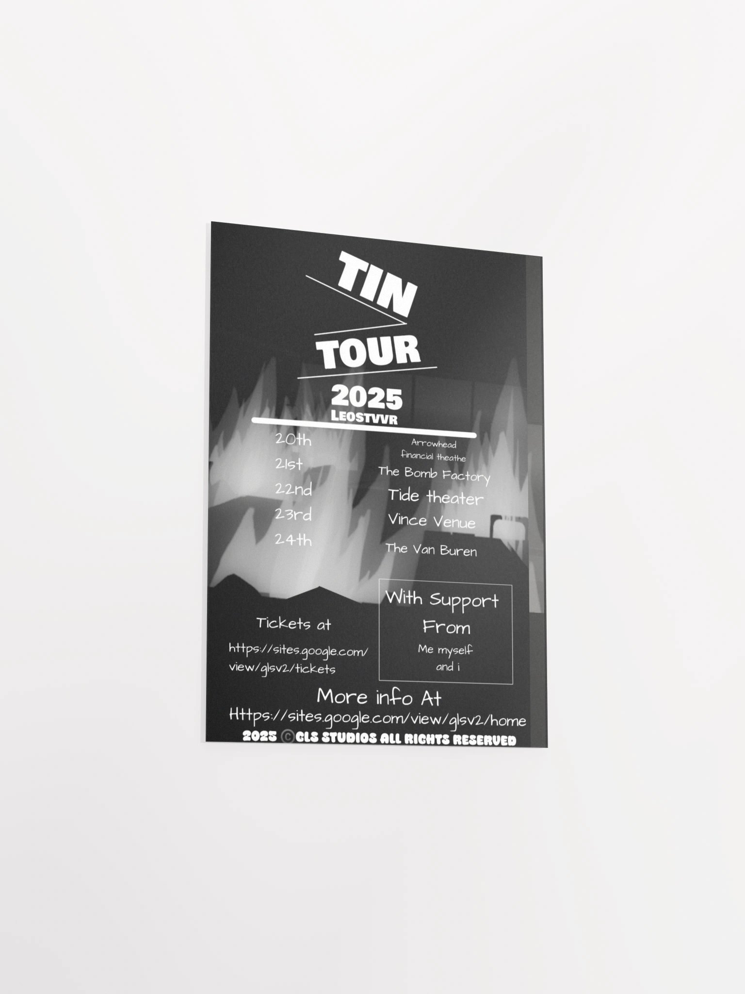 Tin Tour Poster product image (3)