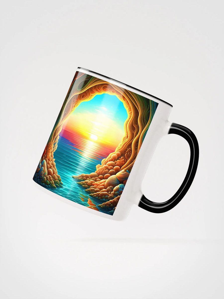 Sunset Serenity Cave Ceramic Mug product image (43)