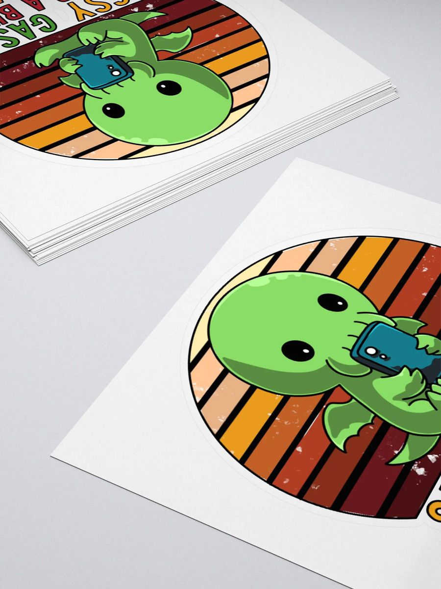 AuronSpectre Sassy, Gassy, & A Bit Smart Assy Sticker product image (4)