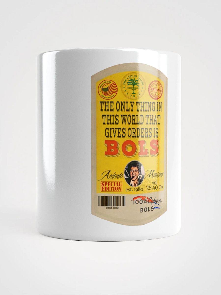 Antonio Montana's BOLS Gin White Glossy Mug product image (1)