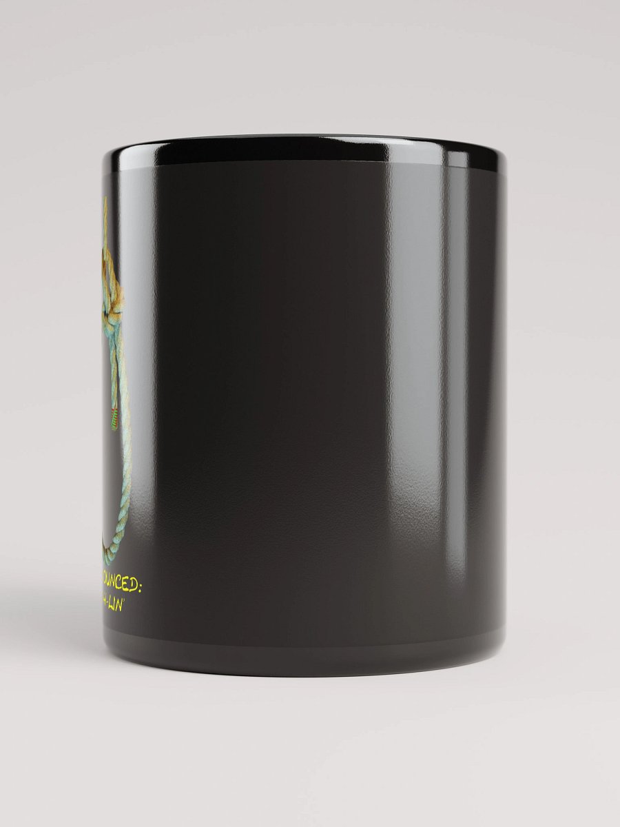 Bowline Knot - Pronounced (Boh-lin) Black Mug product image (10)
