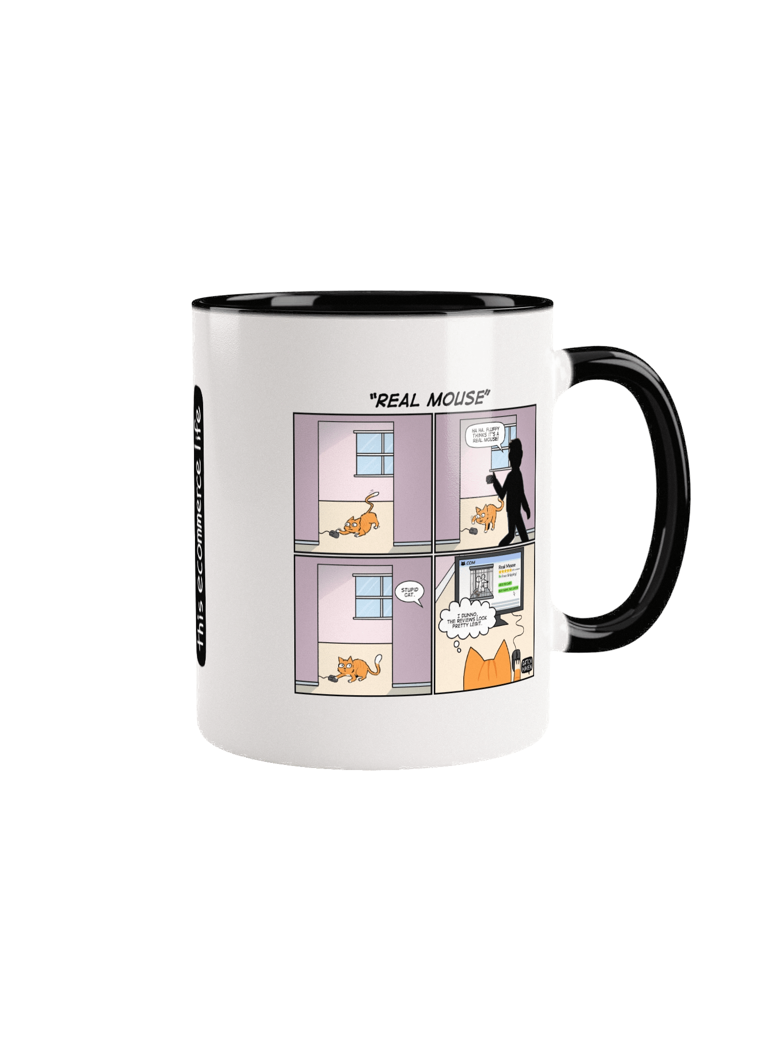 "Real mouse" mug product image (1)