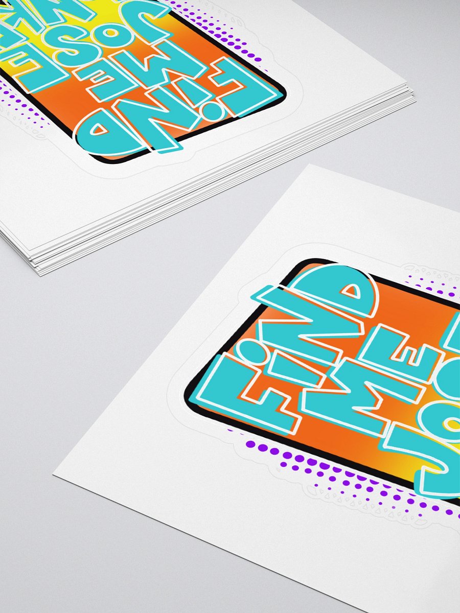 Karen's "Find Me" Sticker product image (4)