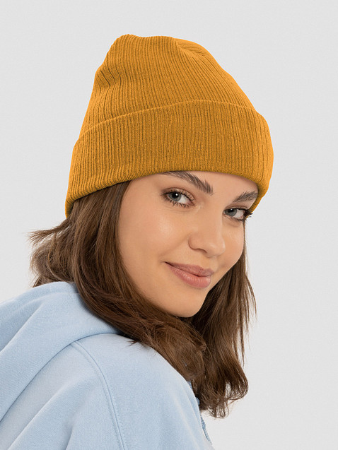 Photo showing Atlantis Ribbed Knit Beanie