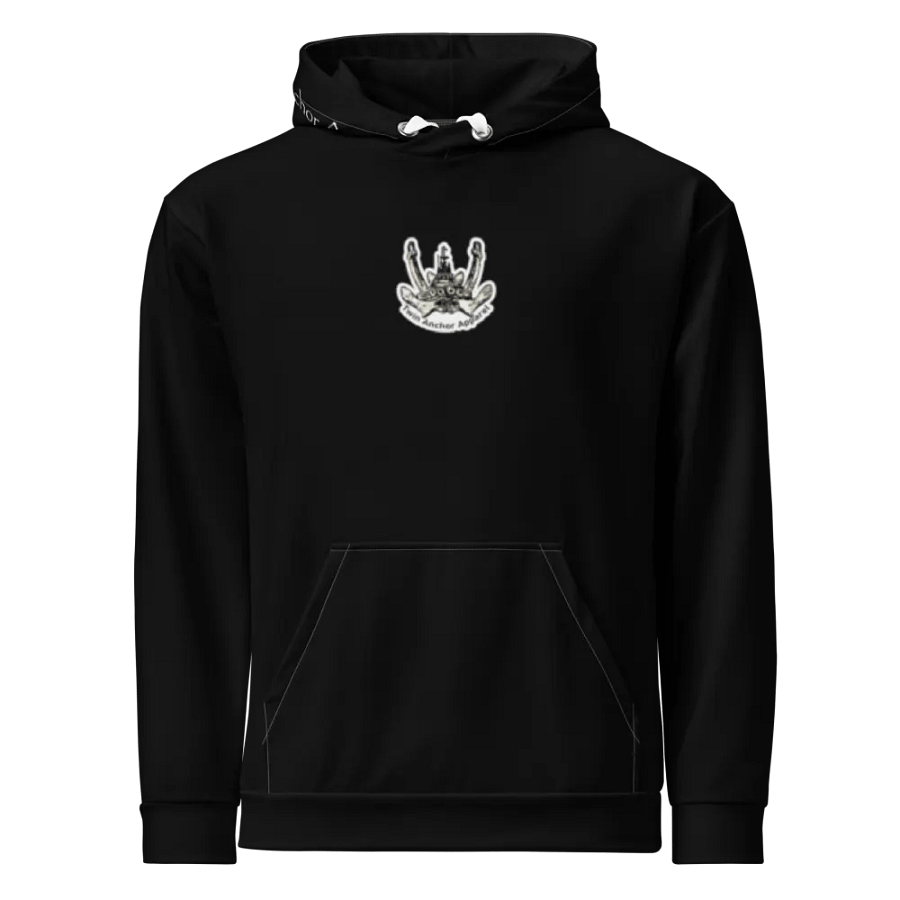 Black Foss tug Sketch Hoodie product image (2)