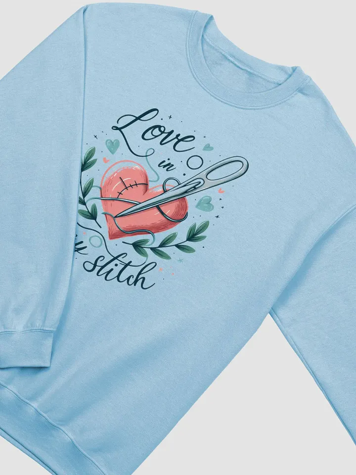 Heartfelt Stitched Love Crewneck product image (8)
