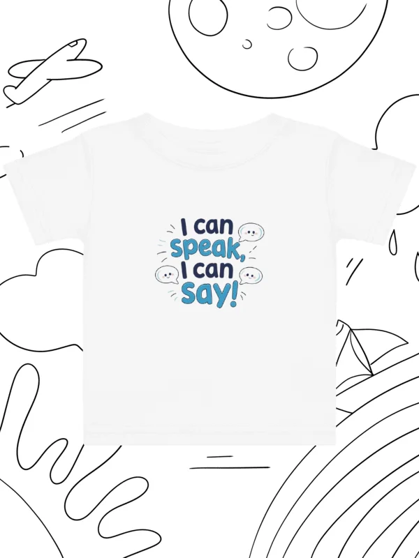 I can speak, I can say Inspiring Baby Jersey T-Shirt product image (2)