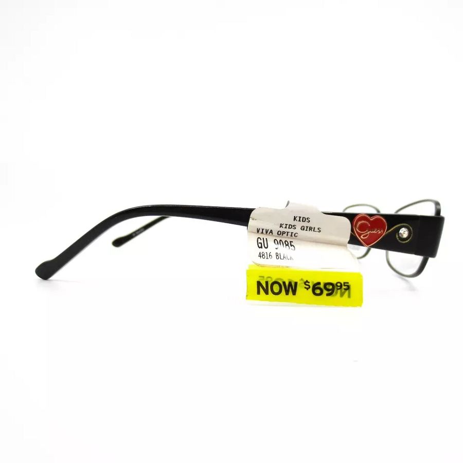 Guess GU9085 BLK Eyeglasses Black Rectangular Girls Kids Frames 48[]16 130 product image (4)