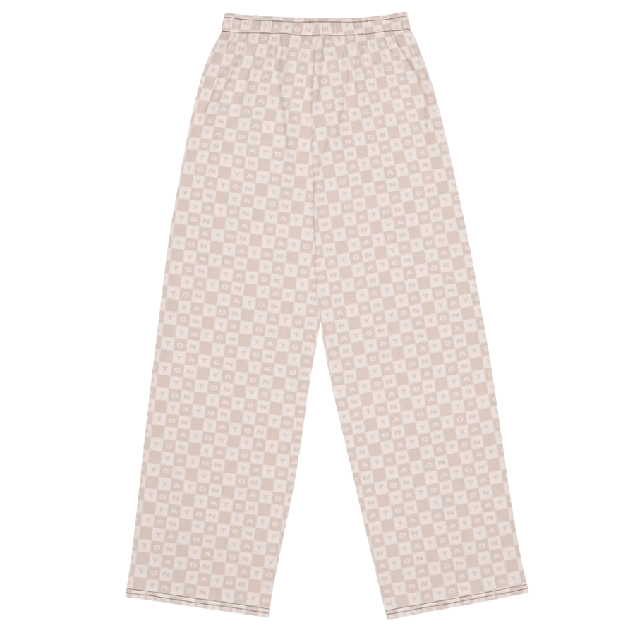 Tonya Beige Checkered Pants product image (5)