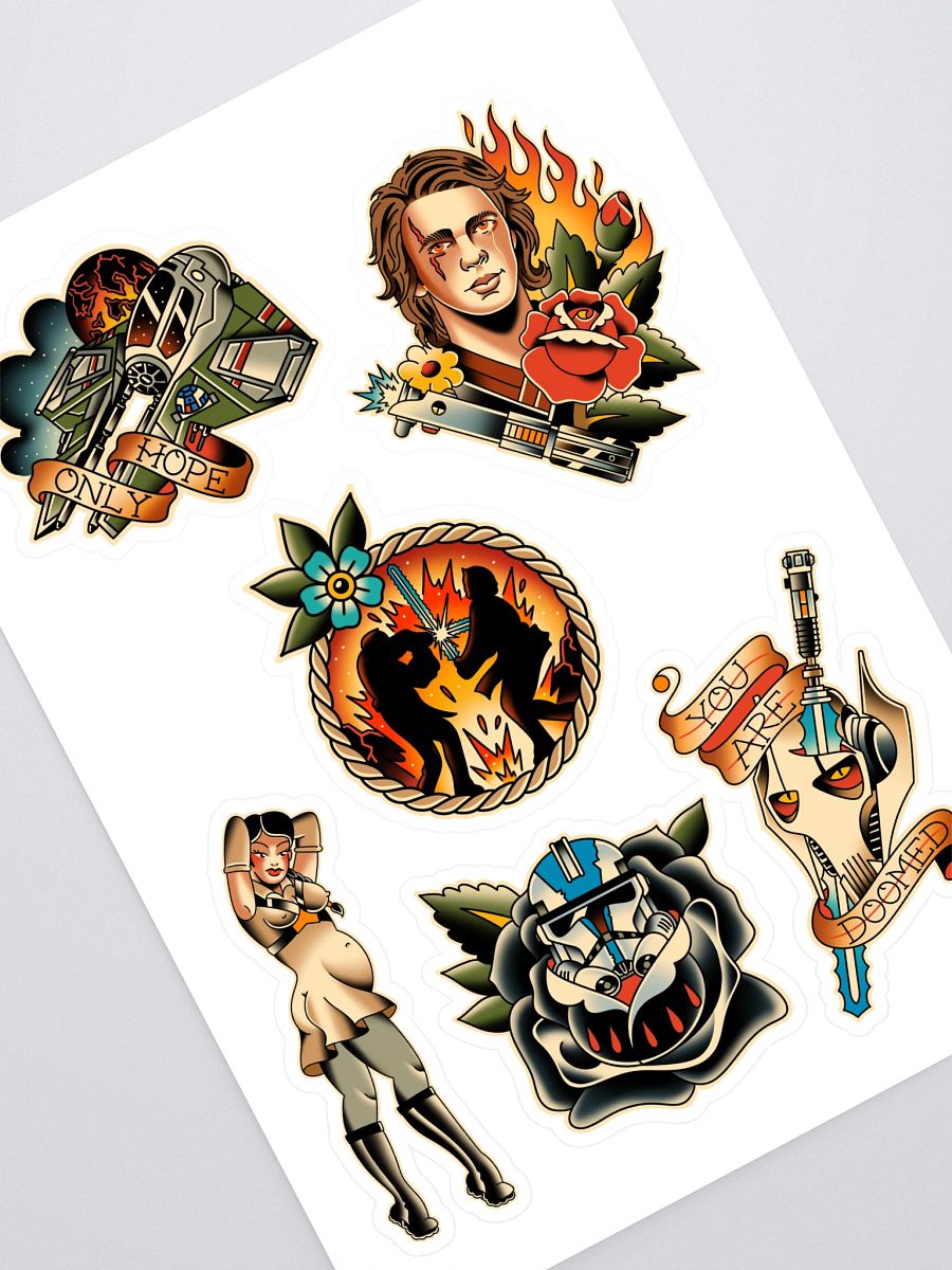 ROTS Flash - Sticker Sheet product image (1)