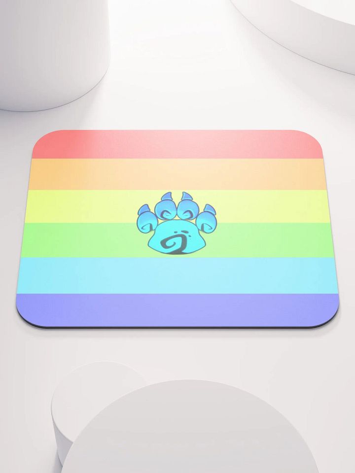 Toki Magic Paw Rainbow Mouse Pad product image (1)
