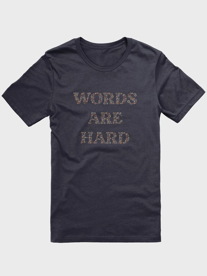 Words Are Hard (Floral) Tee product image (11)